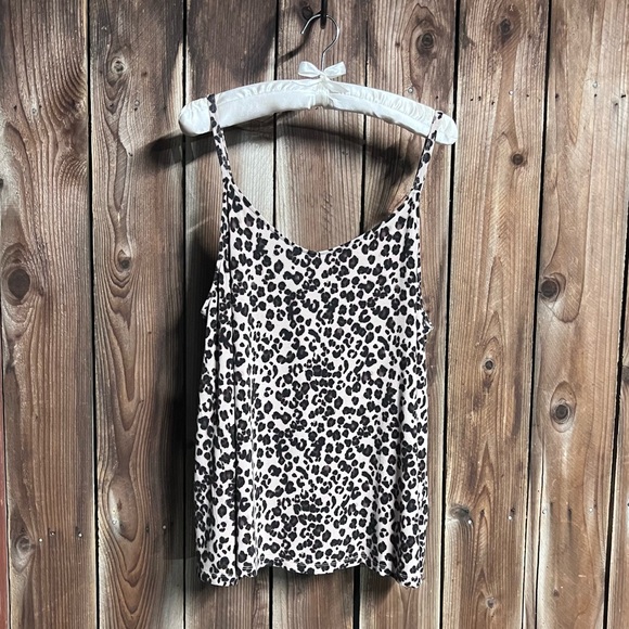 Torrid Super Soft Knits Animal Cheetah Leopard Print Trapeze Tank Top Sz 2X - Picture 2 of 8